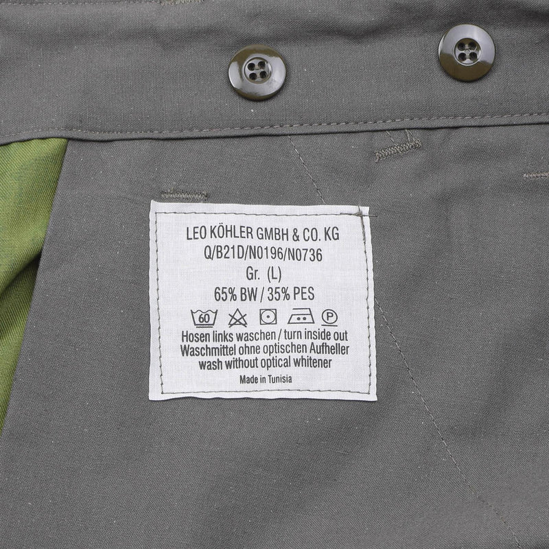 Leo Kohler Portos cortos de rodilla Militar Bermuda Flecktarn Camuflaje