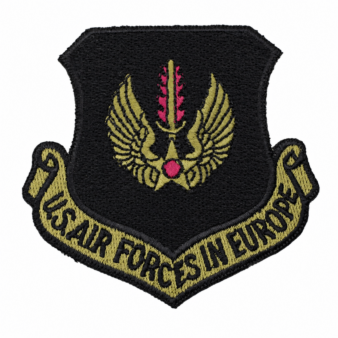 Insignia de coleccionista bordada con parche original de las Fuerzas Aéreas de EE. UU. de USAFE en Europa