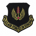 Insignia de coleccionista bordada con parche original de las Fuerzas Aéreas de EE. UU. de USAFE en Europa