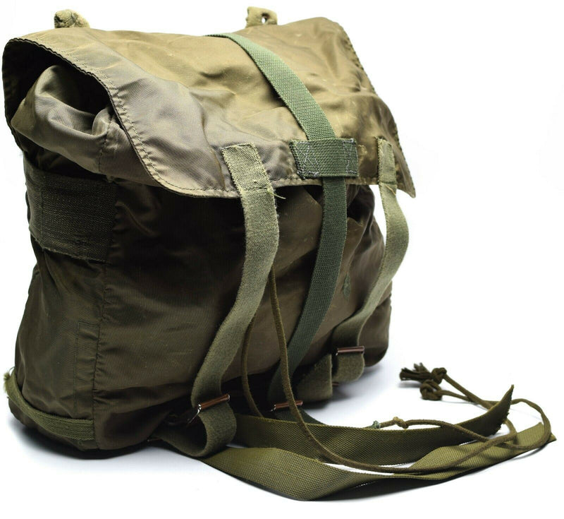 Original de la manada de combate del ejército austriaco Pack Problema militar Bag Haversack Olive