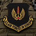 Insignia de coleccionista bordada con parche original de las Fuerzas Aéreas de EE. UU. de USAFE en Europa