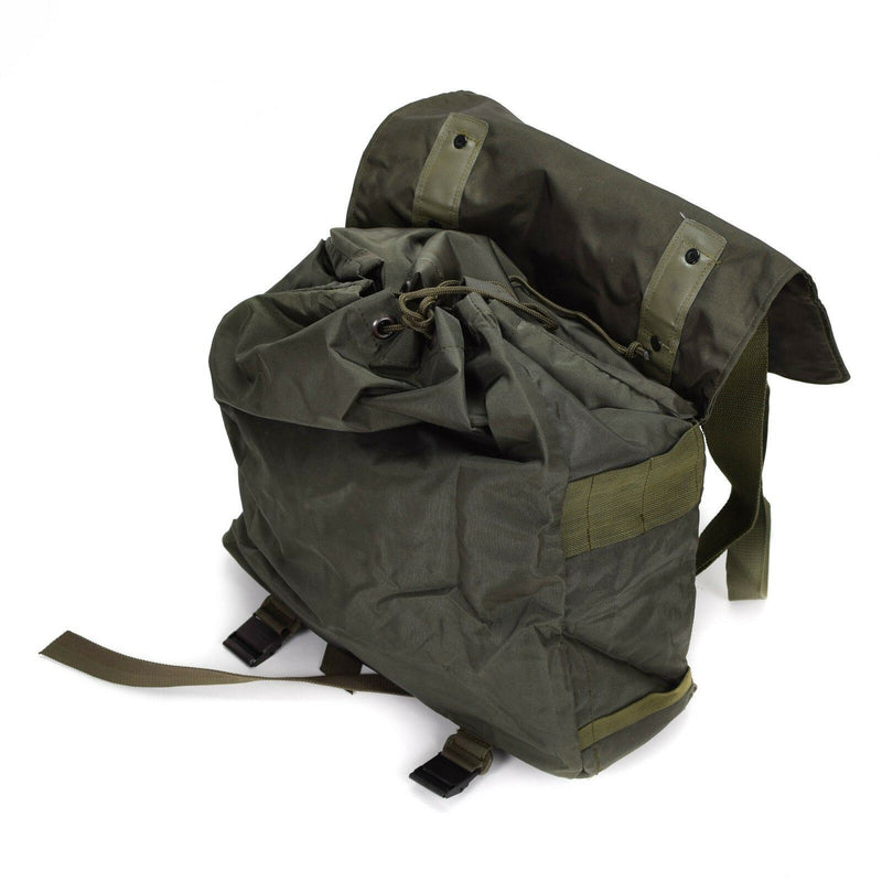 Original de la manada de combate del ejército austriaco Pack Problema militar Bag Haversack Olive
