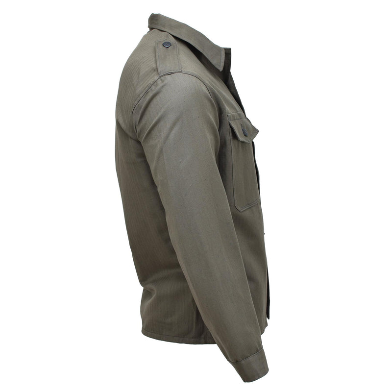 Camisa de las tropas de la Segunda Guerra Militar Militar M59 original Austriaca