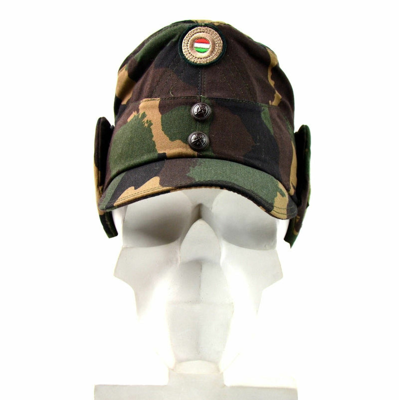 Capítulo de camión de invierno de Camón Húngaro genuino Sombrero de campo militar con insignia de color NUEVO