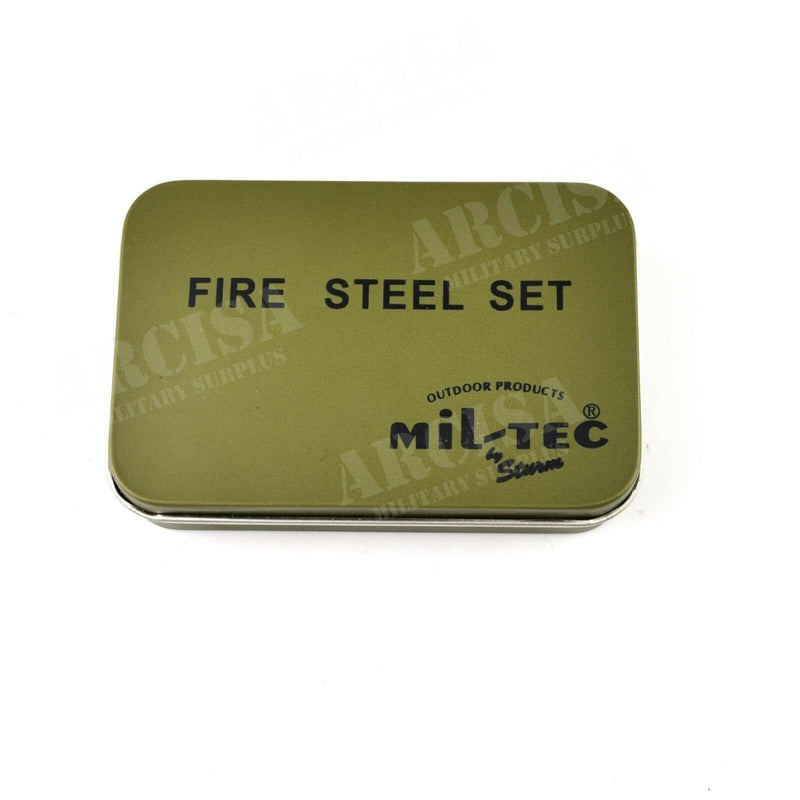Set de acero de fuego de alta calidad original Mil-Tec Kit Survival