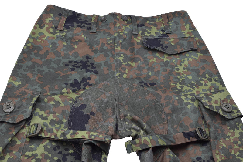 Pantalones de combate resistentes de Leo Kohler ACU pantalones de carga tácticos reforzados Flecktarn