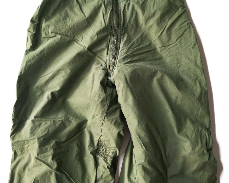 Pantalones del ejército sueco genuino aislados Pantalones térmicos verdes