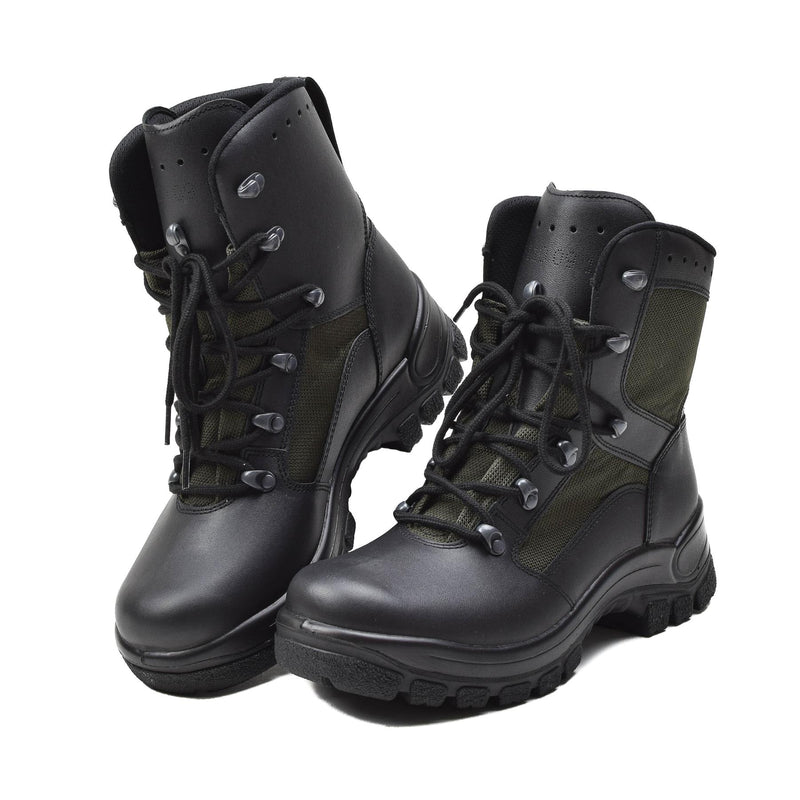 Botas de combate militar alemanas genuinas Botas de cuero Calzado táctico táctico