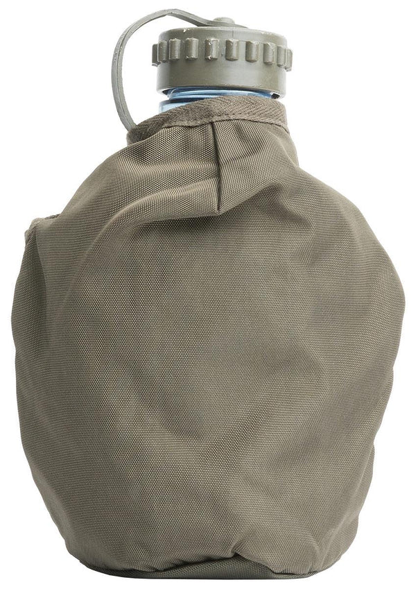 Genuino ejército austriaco botella de agua de plástico tropas de campo de cantina