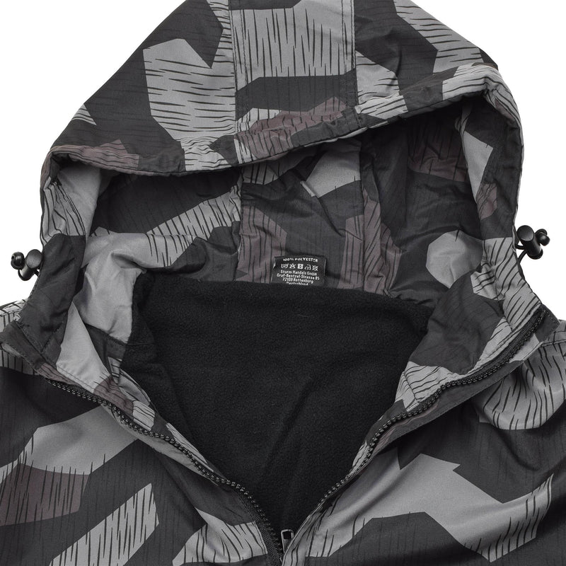 Mil-Tec Anorak Chaqueta Splinter Night Camuflage Capeta de viento Sportswear