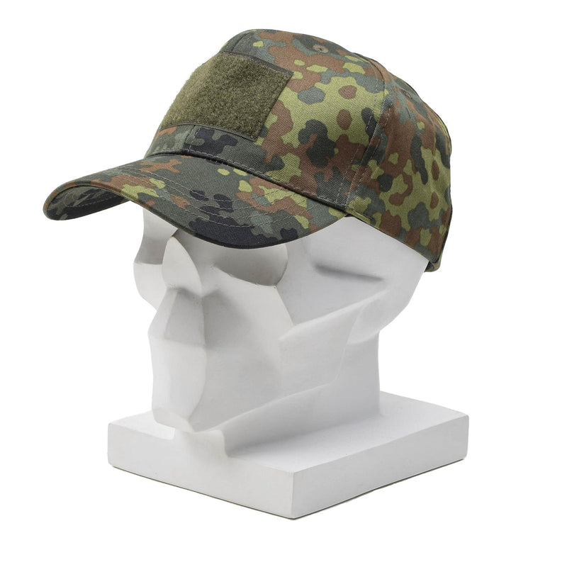 Leo Kohler Capilla de béisbol de campo militar BW Flecktarn Camuflage Cape