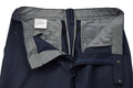 Pantalón de vestir original militar británico número 1, formal, sin bolsillos, azul