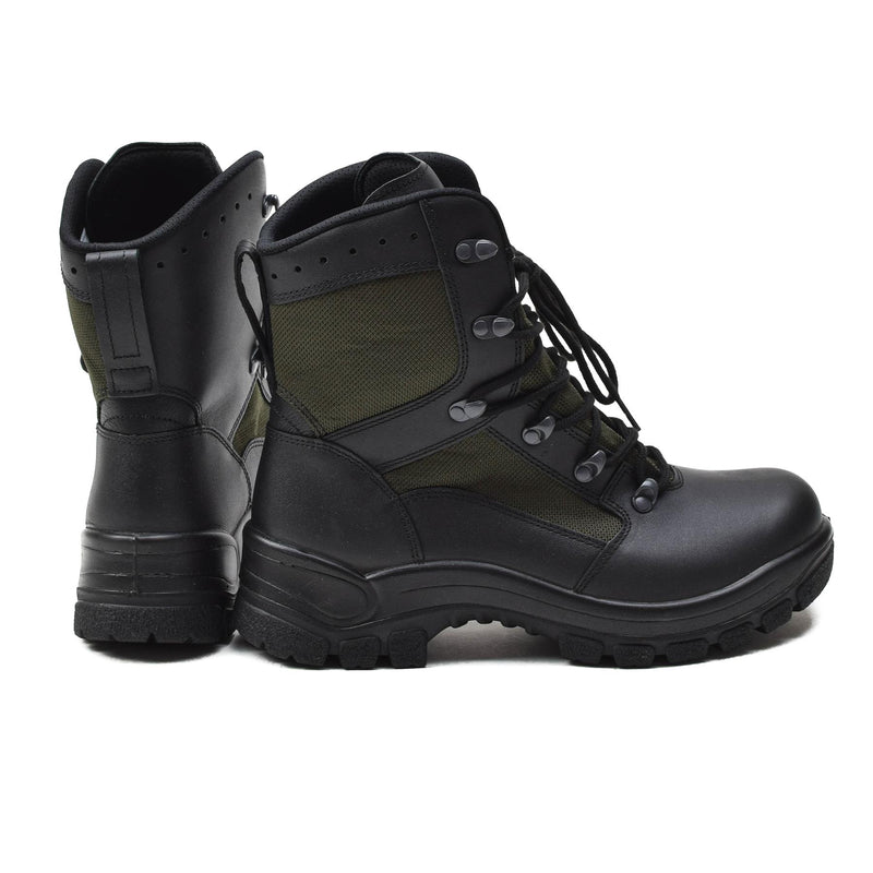 Botas de combate militar alemanas genuinas Botas de cuero Calzado táctico táctico