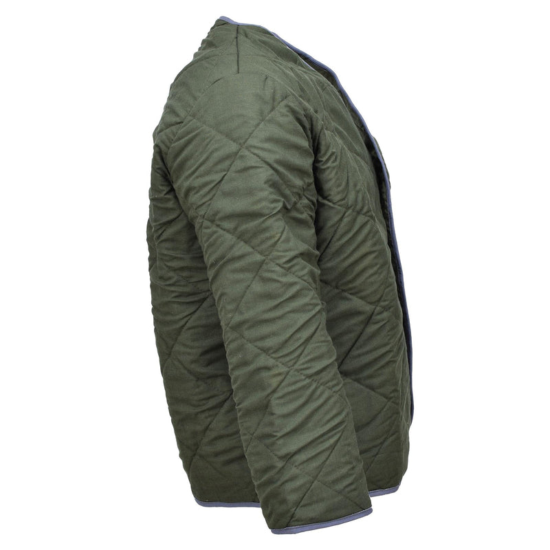 Liner de revestimiento térmico de oliva militar checo original