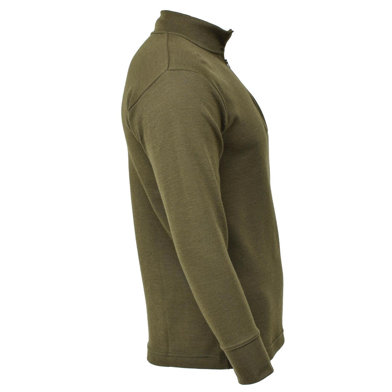 Camiseta militar original Italia cremallera