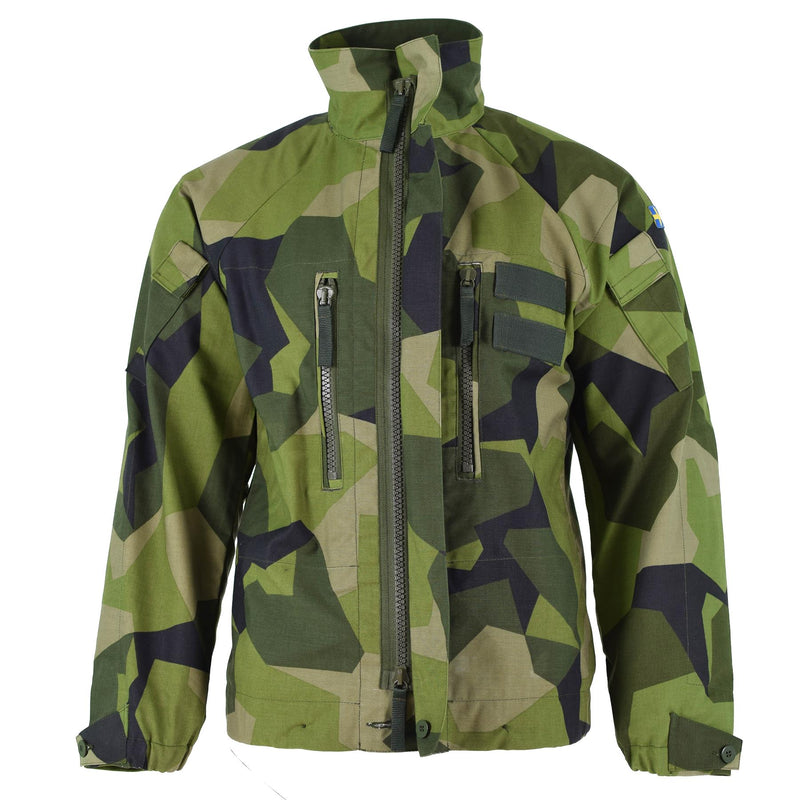 Camuflaje de camuflaje de camuflaje de chaqueta sueco del ejército sueco M90