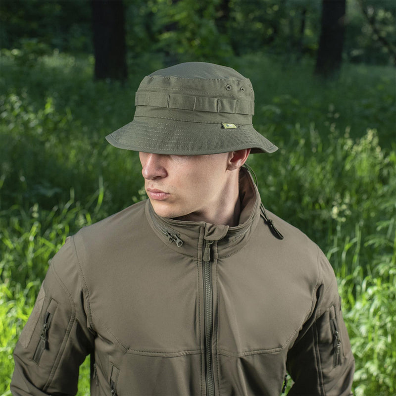 M-tac estilo militar boonie sombrero ligero plegable táctico panamá oliva