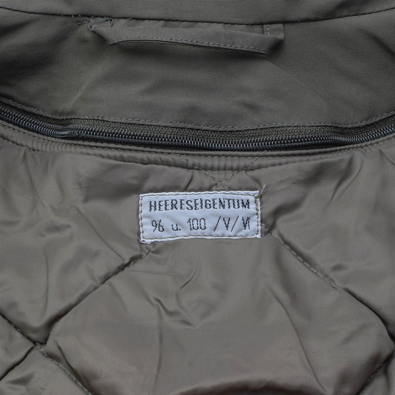 Original austriaco militar gore-tex parka w forra