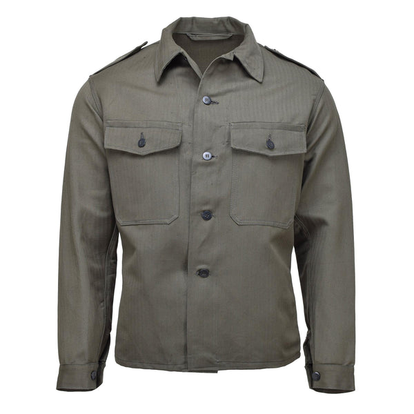 Camisa de las tropas de la Segunda Guerra Militar Militar M59 original Austriaca
