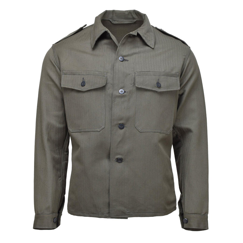 Camisa de las tropas de la Segunda Guerra Militar Militar M59 original Austriaca