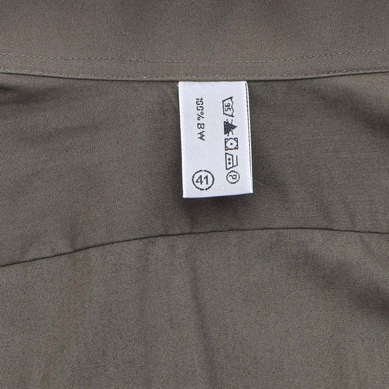 Servicio clásico de camisas de oliva de las fuerzas armadas militares originales