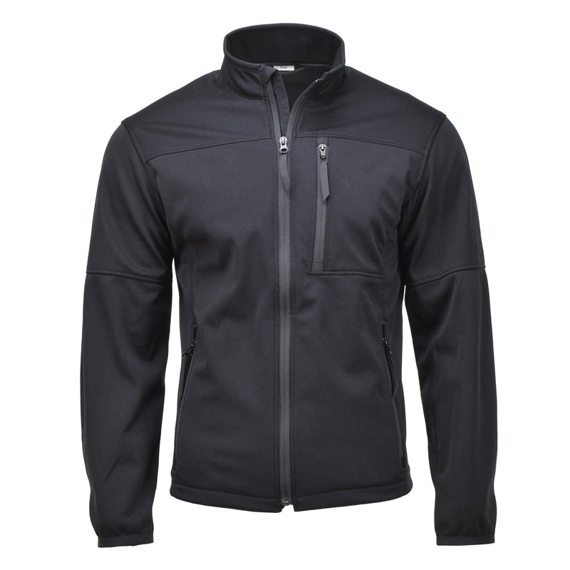 Chaqueta de viento de estilo militar a prueba de viento gore-tex membrana impermeable negro