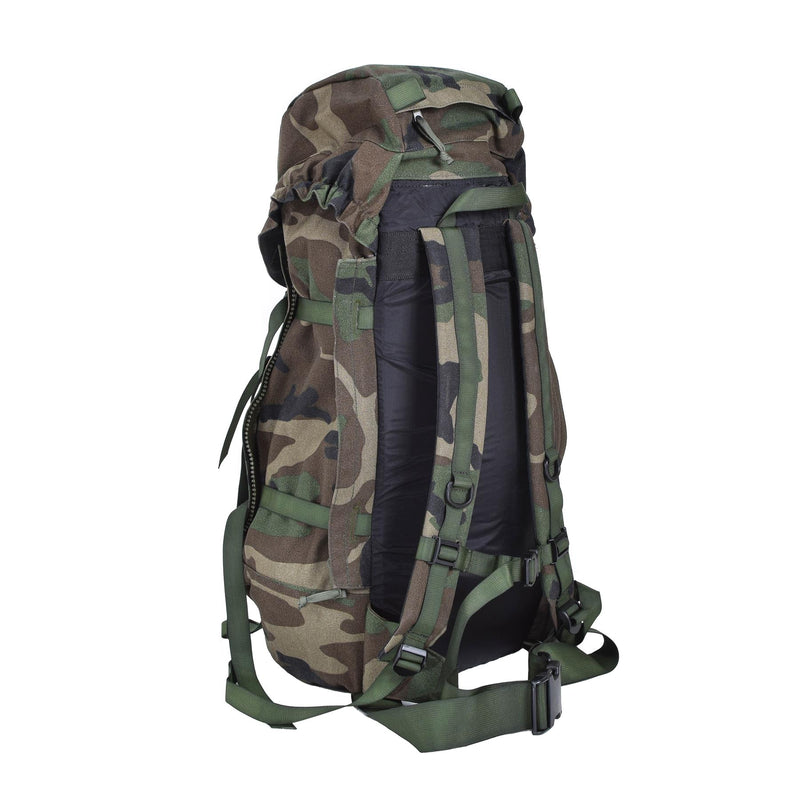 Original holandés Militar Daypack Marines Mochila Senderismo Camping Woodland 40L