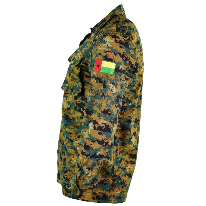 Guinee Guinee Bissau Jacket Ripstop Digital Savana Camo Problema militar Nuevo