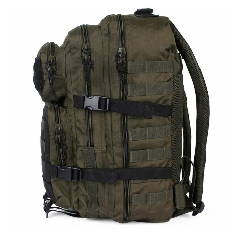MILL-TEC ASAULTA DE ASAULTA DE EE. UU. Mochila Mochila Grande para acampar Pack Olive Black