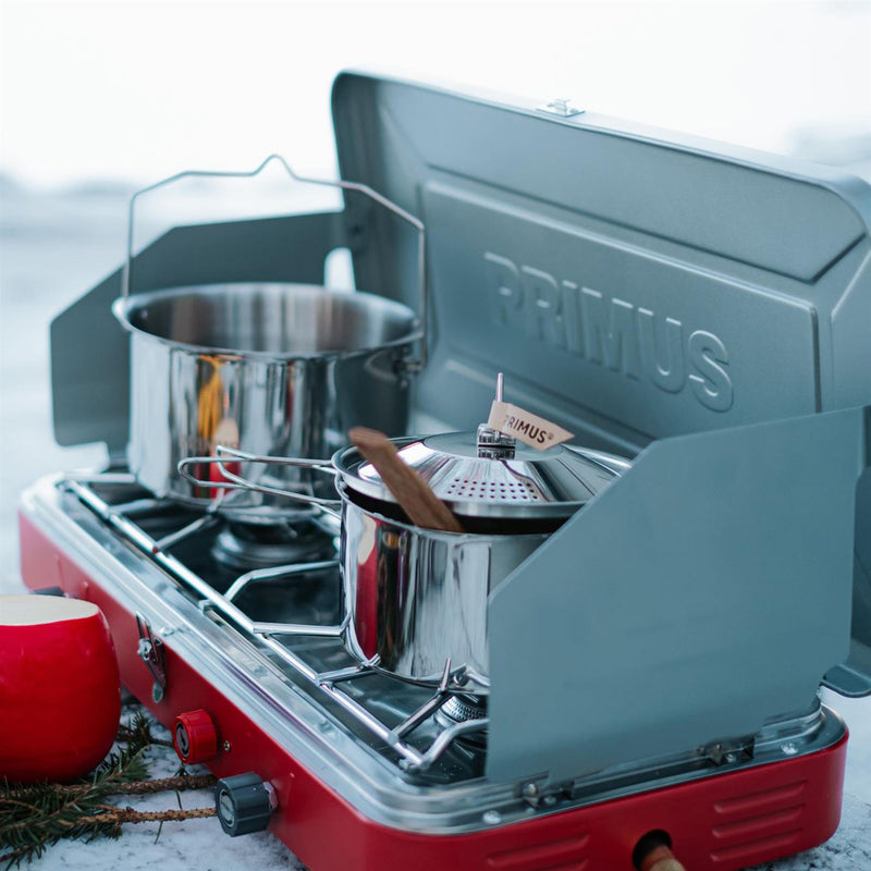 Primus Atle II Portable Camping Stove Dual Burner Cocina de cocina al aire libre