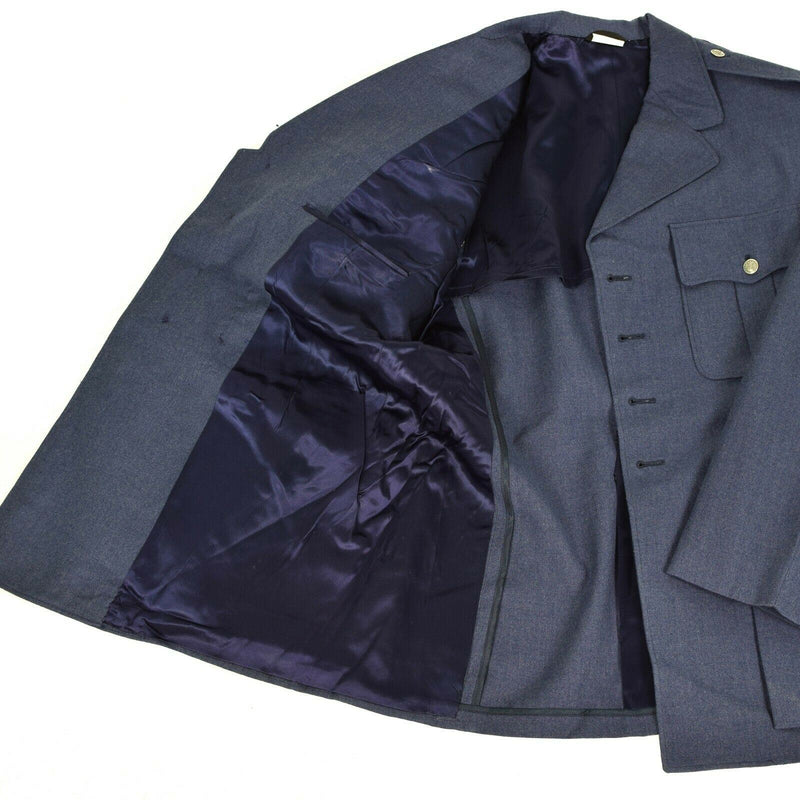 Vestido de servicio de lana de lana azul de la Fuerza Aérea del Ejército de EE. UU.