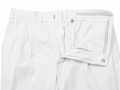 Pantalón de vestir original alemán militar azul marino uniforme de servicio formal blanco