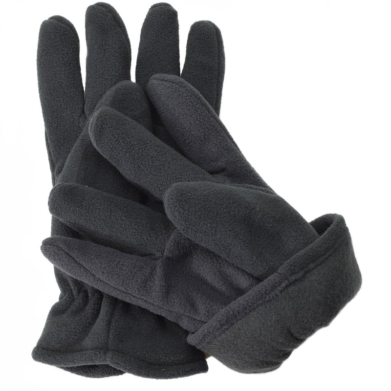 Guantes de Mil-Tec hombres calientes de vellón thinsulate ™ ENGRANAJE NEGRO WINTER WINTER TACITICAL