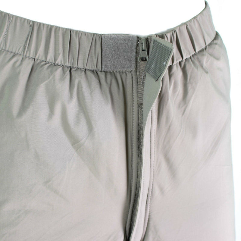 Pantalones del ejército de EE. UU. Termal gris extremo pantalones de clima frío ECW Gen III Softie U.S.