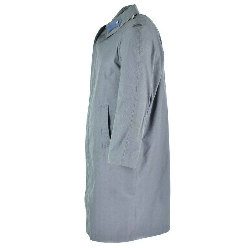Genuina gabardina del ejército austriaco Problema militar Long Grey Chaqueta