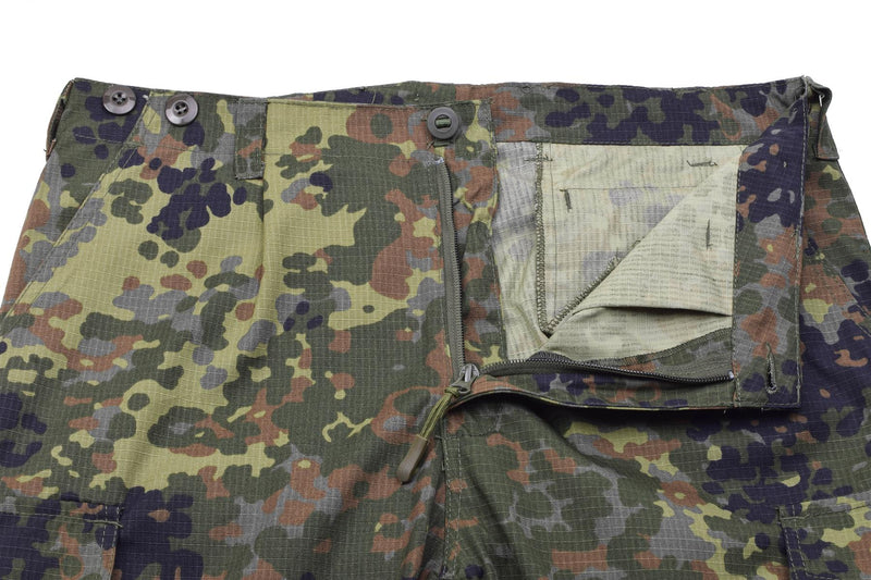 Brand Tacgear Pantalones de campo de estilo del ejército alemán Combate Flecktran Camo Ripstop