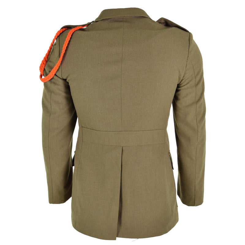 Destino de uniforme de desfile marrón de la chaqueta del ejército italiano