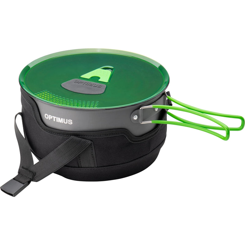 Optimus Terra Camp 4 Pot Set Cooking Camping Camping Camping Kit al aire libre 7 parte