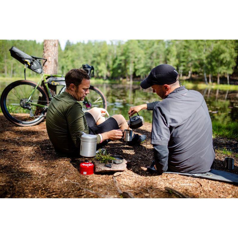 Primus Litech Kettle 0.9L Ligero acampado anodizado para acampar Calefacción de agua de senderismo