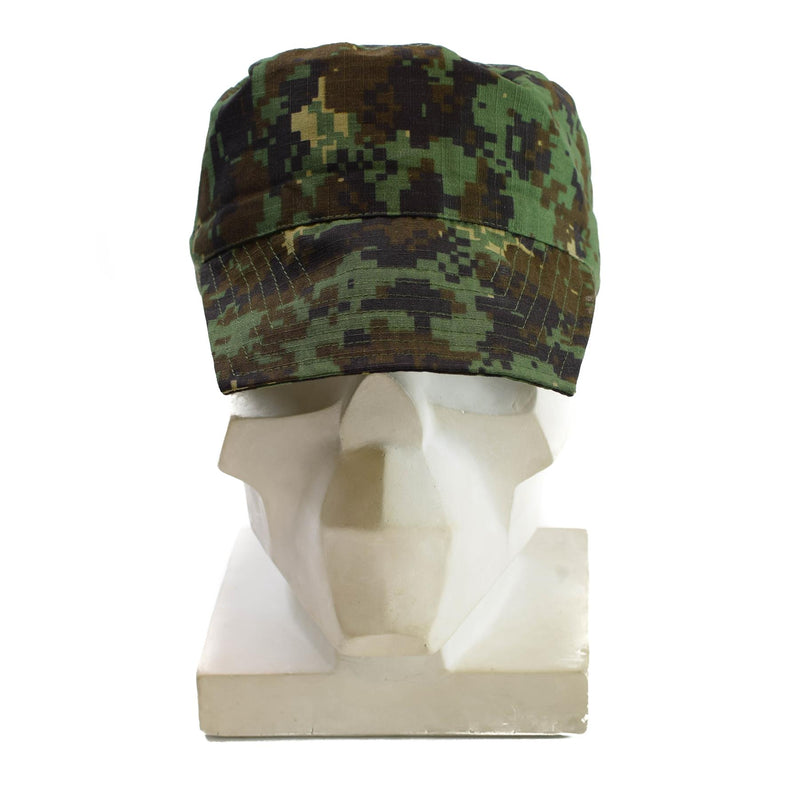 Genuino Guinea Bissau Cap Ripstop Jungle Camuflage Problema militar Sombrero Nuevo