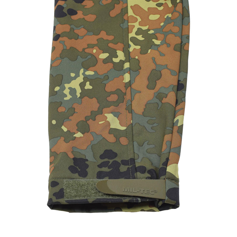 Mil-Tec Softshell Jacket Scu 14 Alemán Flecktran CAMO Outking Searrina