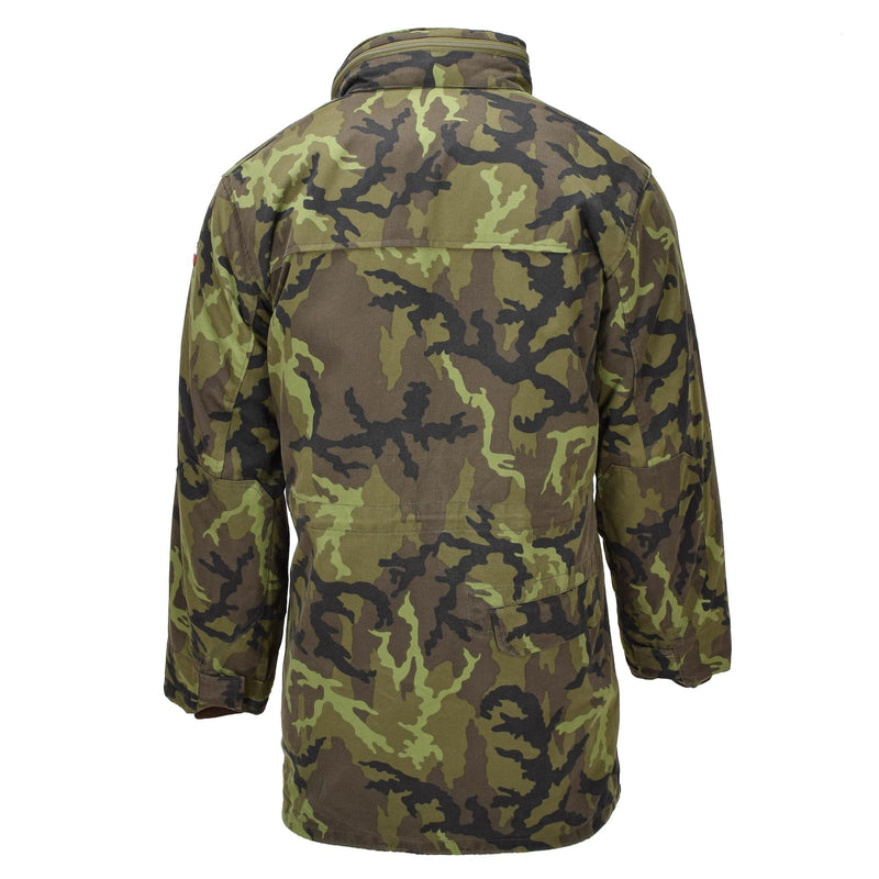 ORIGINAL CZECO MILITAR MILITAR PARKA Jacket Linning FURA FUR M95 Camuflage