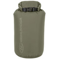 Bolsas impermeables militares escocesas originales, 1 L – 40 L, parte superior enrollable, hebilla de liberación rápida, color verde oliva