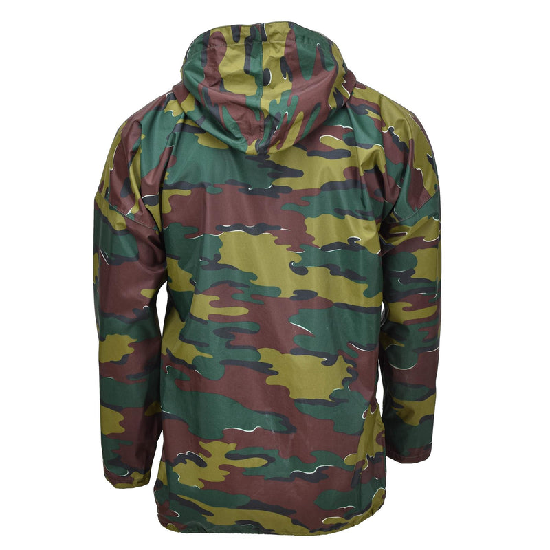 Chaqueta impermeable militar belga original camuflaje seyntex recaer