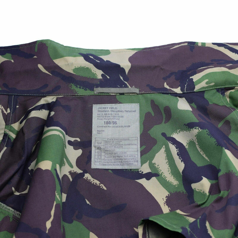 Genuine British Army Jacket Combat DPM Camuflage Jungle Military Parka 95