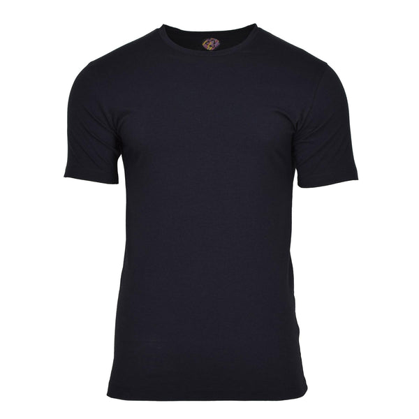 Camisetas tácticas negras militares originales de los Países Bajos Coolmax Secado rápido nuevo