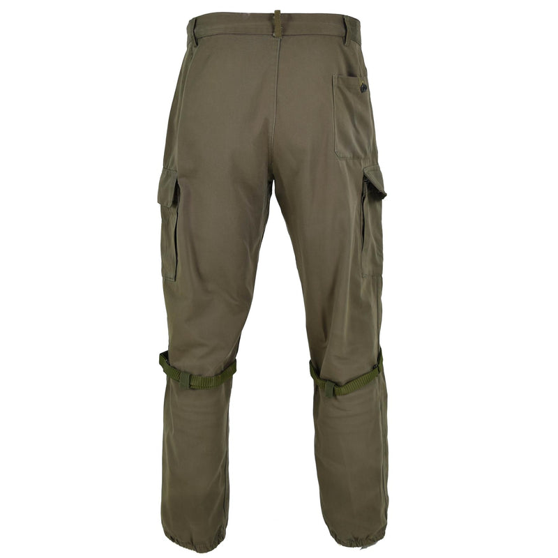 Pantalones de combate del ejército italiano original BDU Field Tropa Trabajo Uniforme Pantalones OD
