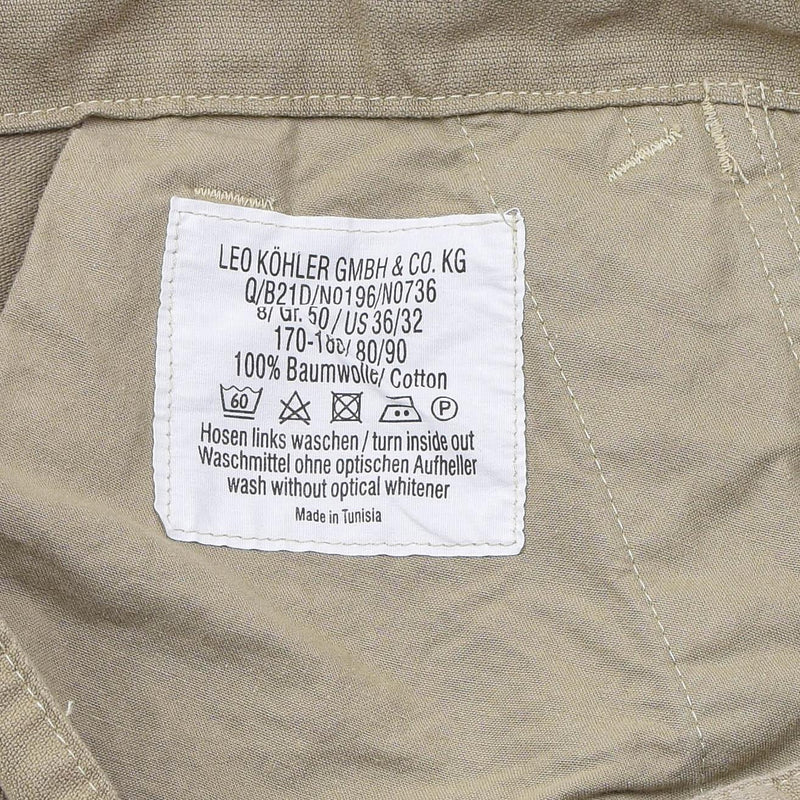 Leo Kohler Comando de comando Fuerzas especiales Pantalones BDU Cotton reforzado
