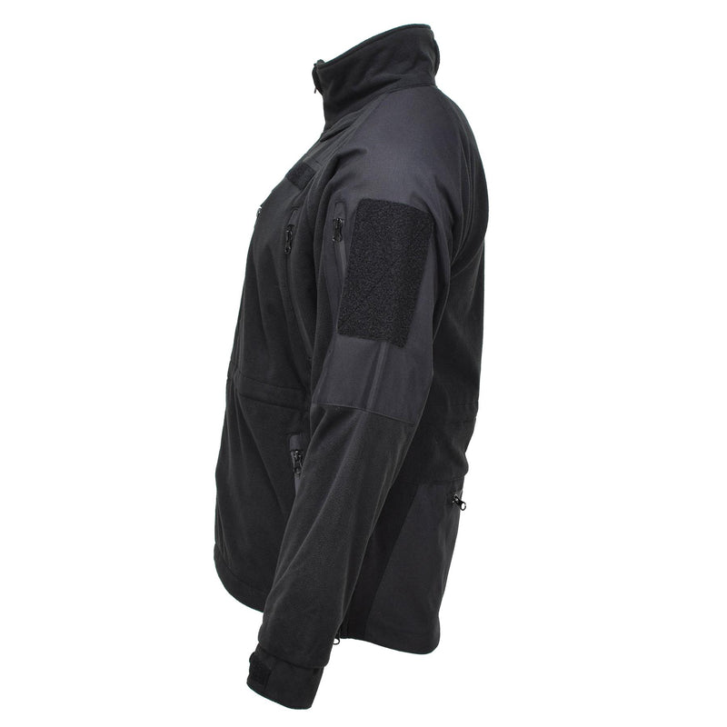 Chaqueta de vellón mil-tec clima frío senderismo termal de ropa activa resistente al agua