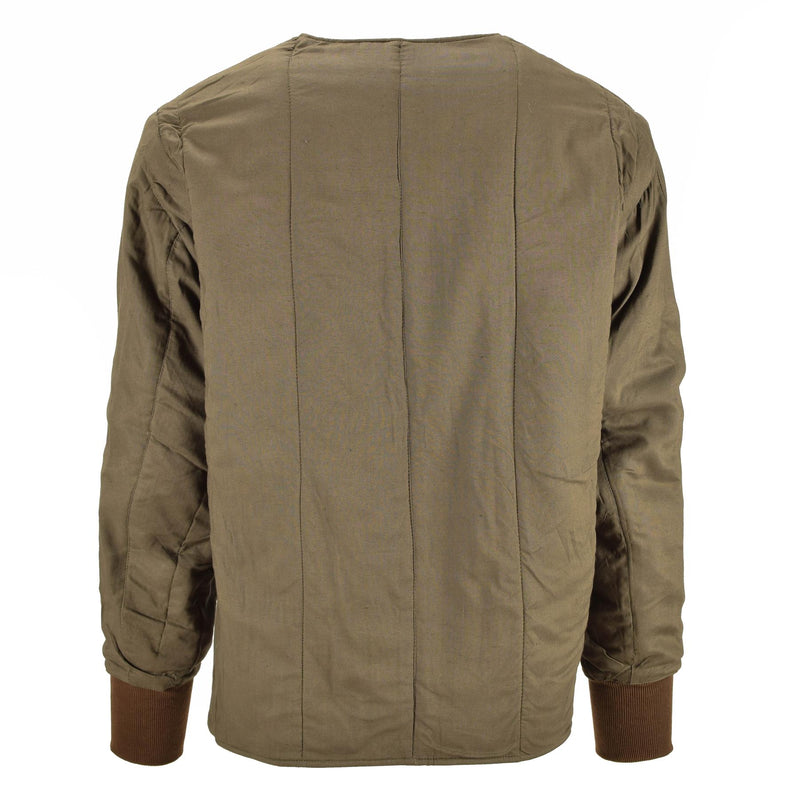 Jacket de revestimiento de edredón del ejército checo genuino m60 forro térmico excedente militar nuevo